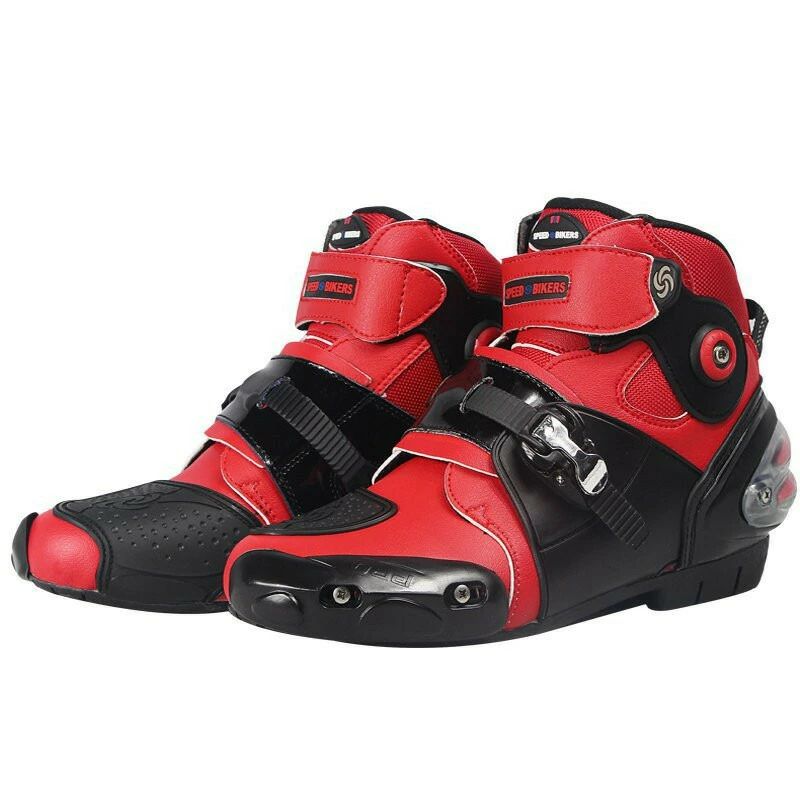 バイクブーツ レーシングブーツ オンロードブーツ ライディングブーツ メンズ バイク用品 ツーリング 耐衝撃性 SPEED BIKERS|VIEW shop
