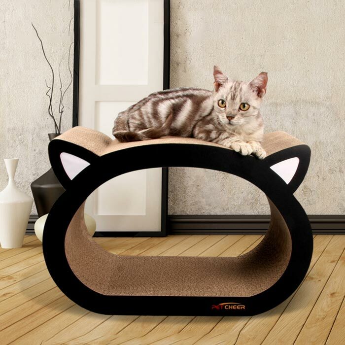 爪とぎ 猫 爪研ぎ 猫の顔の形 可愛い おもちゃ 爪やすり 猫用品 小型 中型猫ちゃん用 おおかた猫 ネコ 爪とぎ 猫 おもちゃ トンネルイン