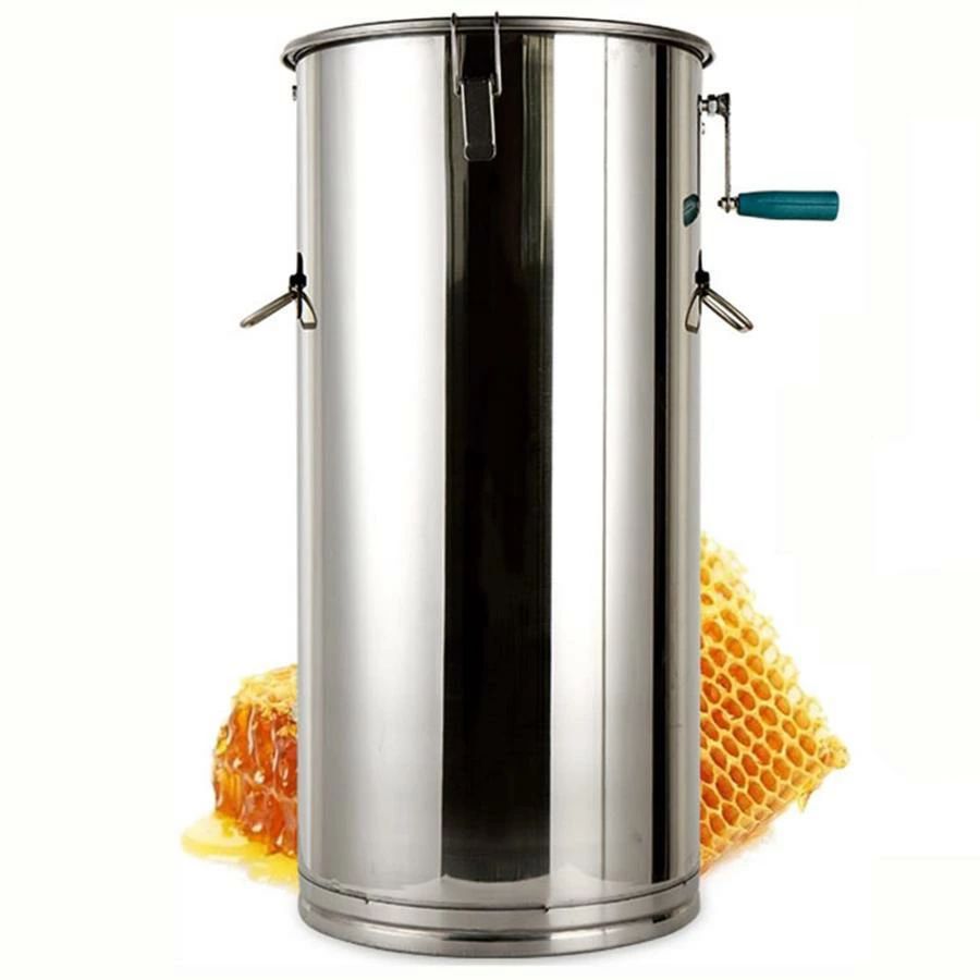 蜂蜜分離器 養蜂器具 養蜂分離器 2フレーム手動ステンレス鋼 蜂蜜セパレーター遠心分離式ジ 卓上大型遠心分離機卓上遠心分離機 食品 ス