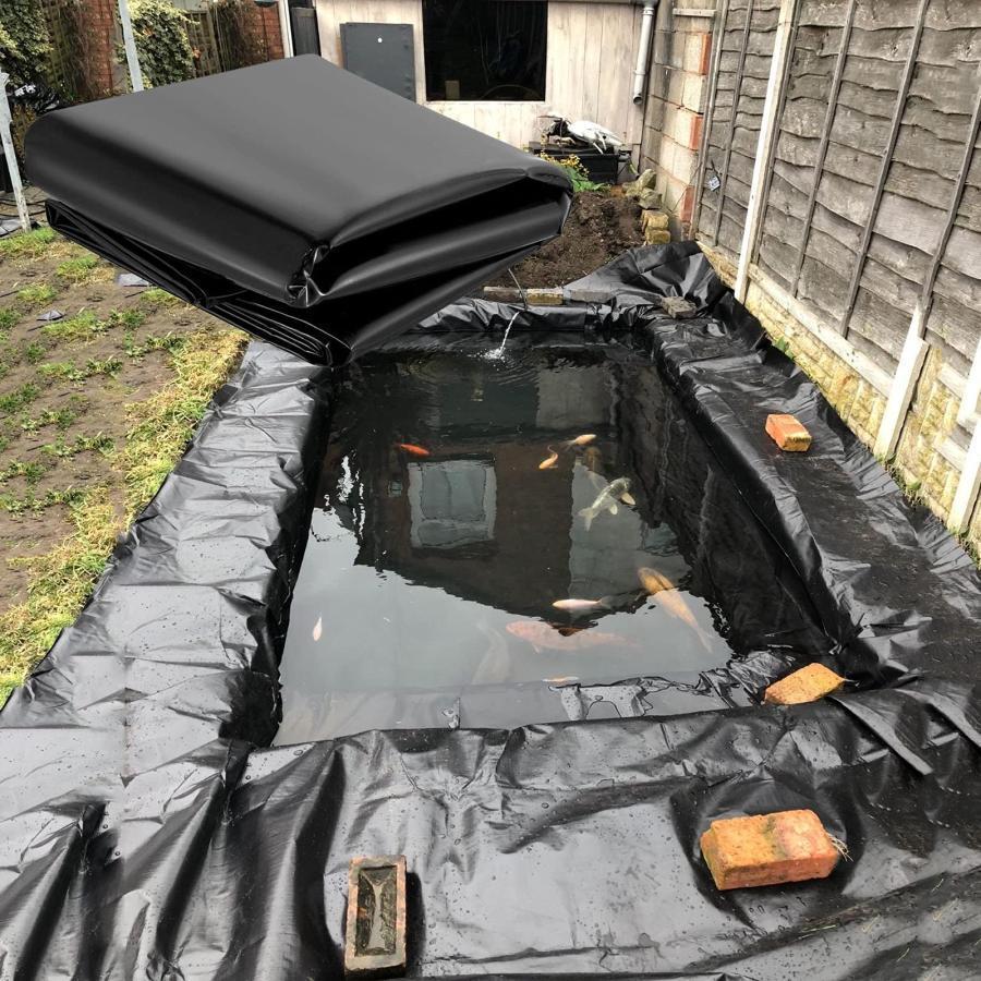 人工池用雨合羽腰掛け HDPE製 スウィミングプールラインドライブ 3x7m 5x6m 7x7m 8x10m 11x12m 12x12m 魚および草木の安全性のある性については、のり面上滑り打ちきりの切っ掛け 厚さ 0.1粍