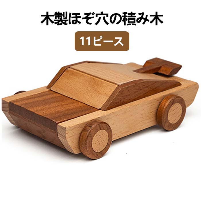 自分で レーシングモデル 7～14歳向けほぞ穴とほぞ穴の積み木教育組み立て玩具ギフト 子供用ギフト ロック 車 レーシング ギフト