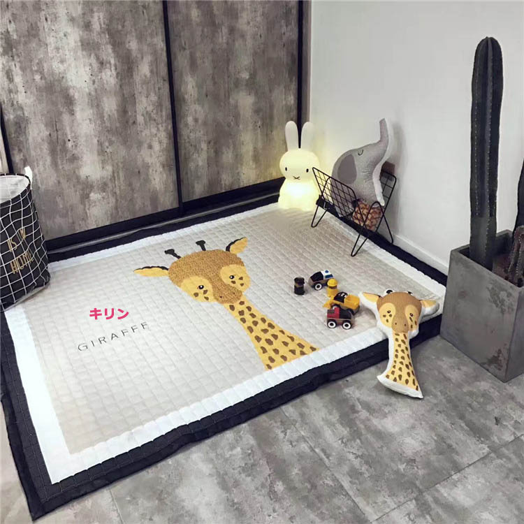 カーペット ベビーマット 赤ちゃん プレイマット インテリア マット ペット ラグカーペット カーペットクリーナー キッズマット INS北欧