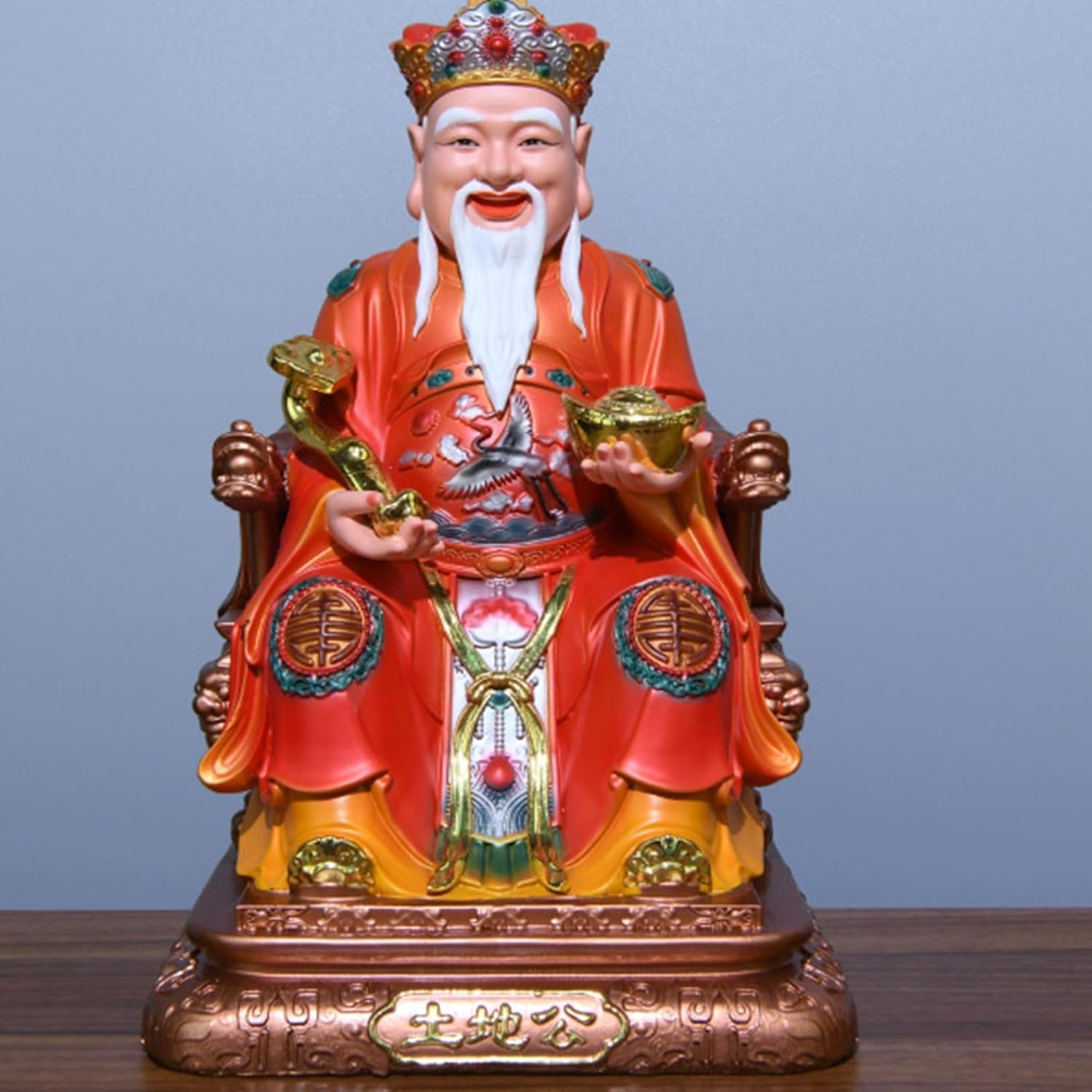 敷き地様 敷き地神 敷き地婆 神像 飾りつけ 縁起物 風水グッズ 仕合わせ正神 座像 脂製 厄除け 意趣遺恨除け 魔除け 彫り物飾りつけ 不死化日 生まれ落ちる日差し上げ物 飾りもの 室内装飾 召し連れる 書室 寝部屋 老人ホーム 家