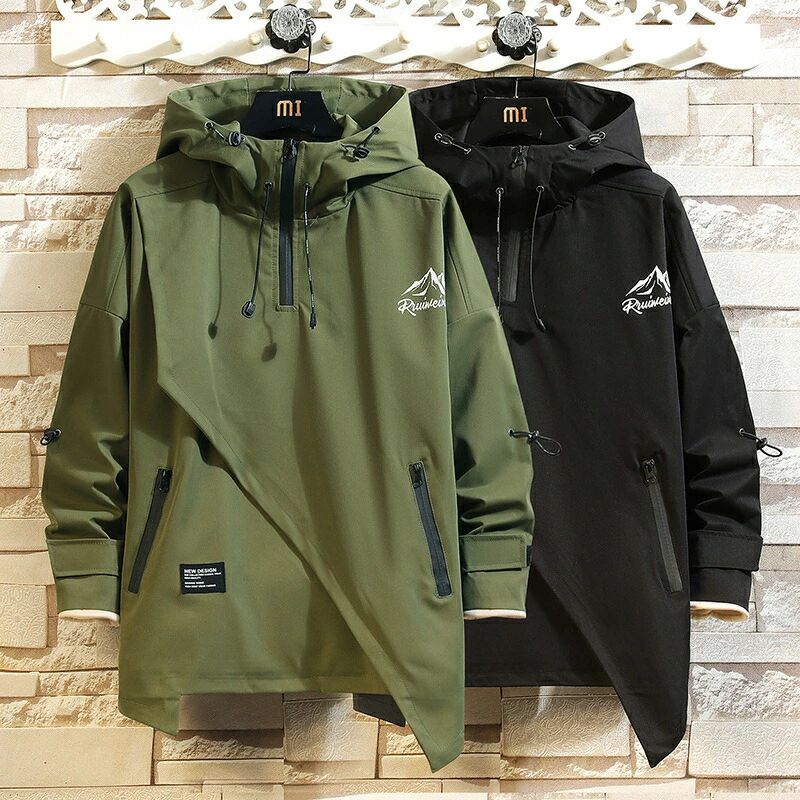 【送料無料】メンズ パーカー おしゃれ 長袖 カジュアル ジャケット 大きいサイズ フーデッド 秋 冬 服 プルパーカー 韓国 スウェット 春 オーバーサイズ ブランド ビッグシルエット 人気