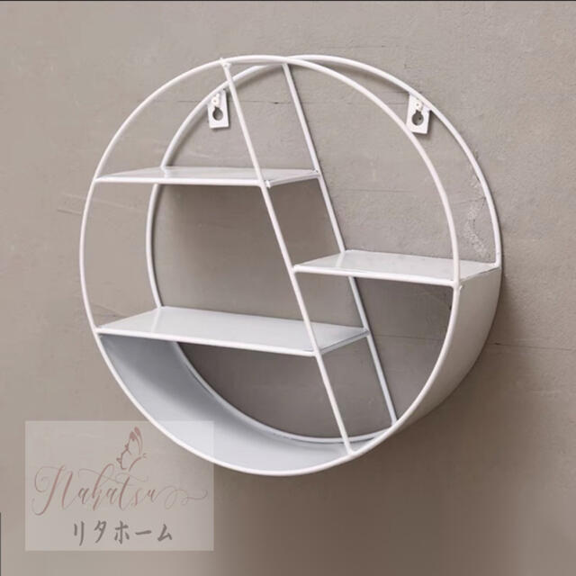 A007479壁掛け 棚受け 吊り棚 飾り棚 ブラケット 鉄芸 壁飾り インテリア雑貨