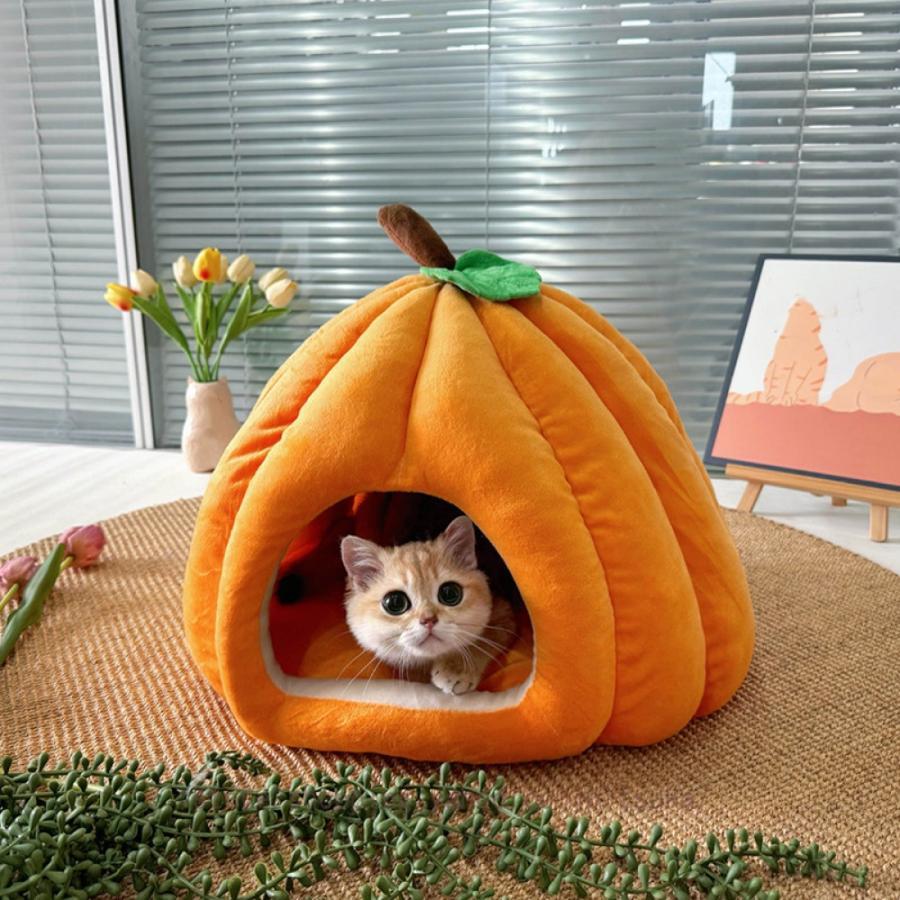 ペットベッド 猫 ドーム 冬 小さめ 可愛い 犬用ベッド 保温防寒 暖かい 室内 小型犬 洗える キャットベッド ぐっすり眠れる ペット用品 4,603円