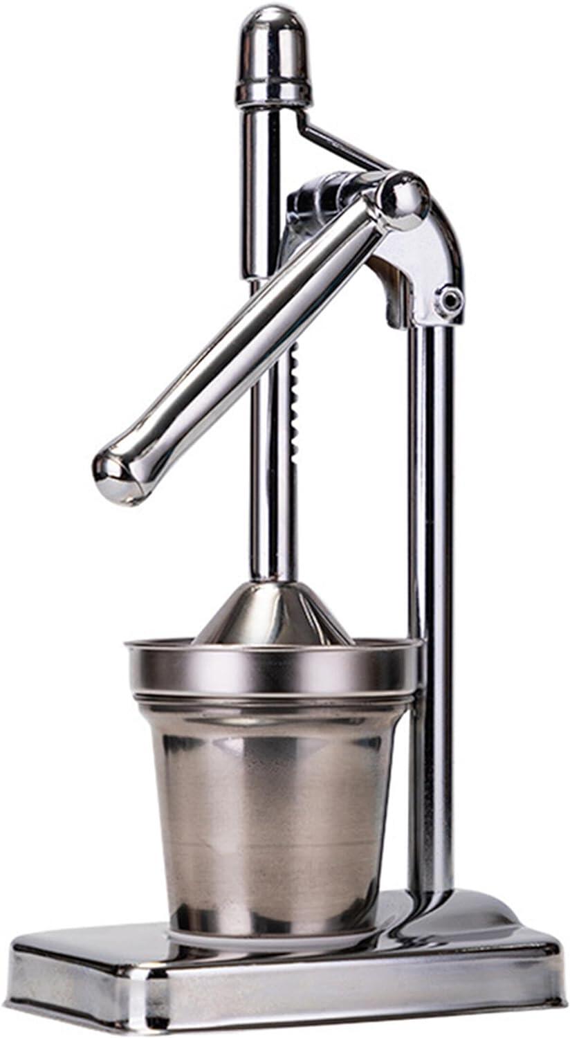 手動飲んだくれ フルーツしぼり 檸檬絞り器 お手て飲んだくれ 檸檬絞り 飲んだくれ ミキサー 絞り器 フルーツジュース搾り器 手動飲んだくれ 小型 ステンレス鋼 取りはずし能力のある 今めかしい 取り締まりが飾り気の無い