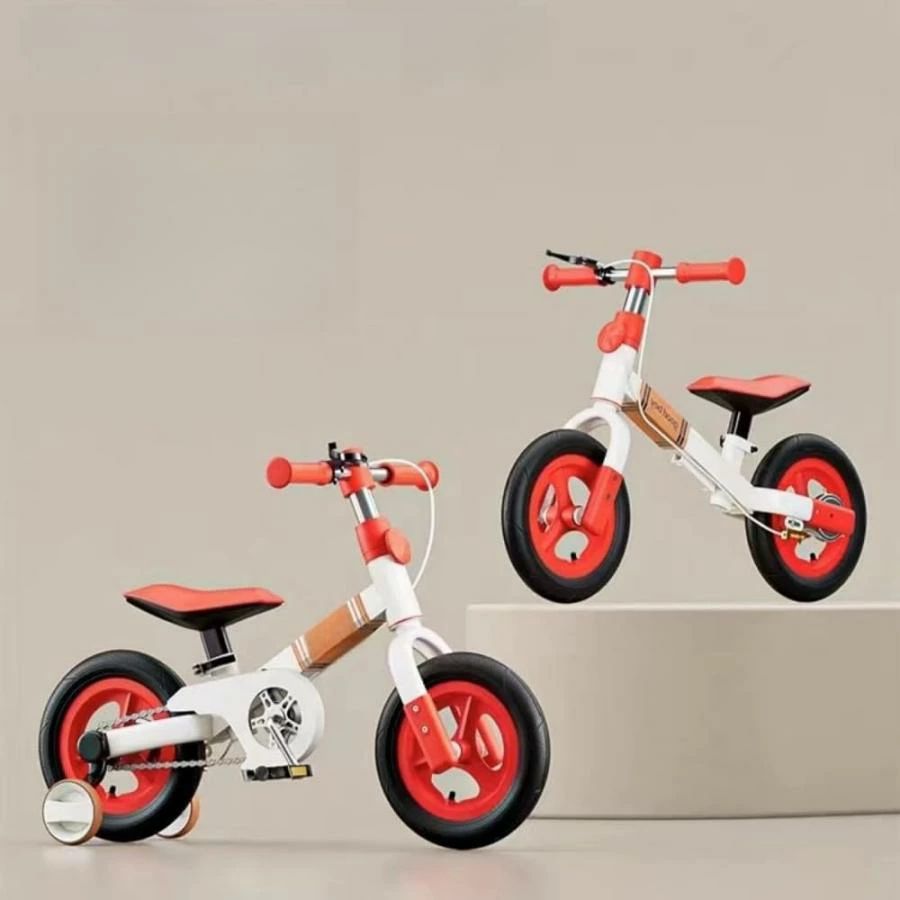 バランスバイク キックバイク ストライダー 多機能子供用自転車 1-6 歳 3-in-1 ペダル自転車バランスカー子供用自転車 ペダルなし自転車 9,983円