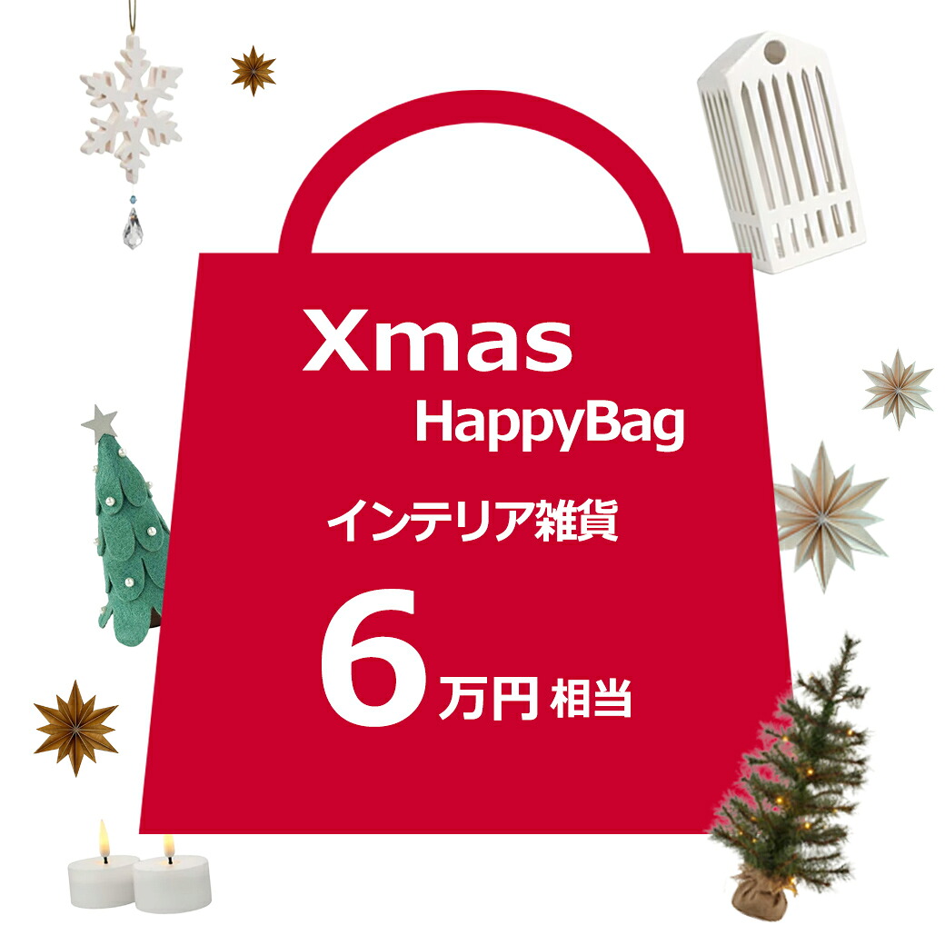 先着利用777円OFFクーポン&最大100%ポイントバック クリスマス 福袋 6万円相当 インテリア 雑貨 セット 飾り スノードーム スノーグローブ サンタクロース 雪 LED ライト SIRIUS リモコン付 ギフト プレゼント 送料無料 ハッピー バッグ 女性 かわいい シンプル 大人