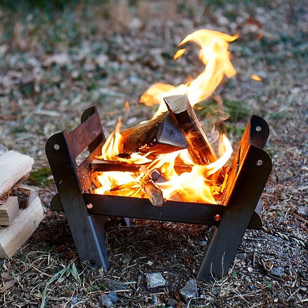 楽天市場 焚き火台 クッキング ファイヤー ピット ソロ Cooking Fire Pit Solo Yoka ヨカ グリル 組立 コンパクト ソロ 折りたたみ式 薄い かっこいい キャンプ アウトドア Viewgarden ビューガーデン