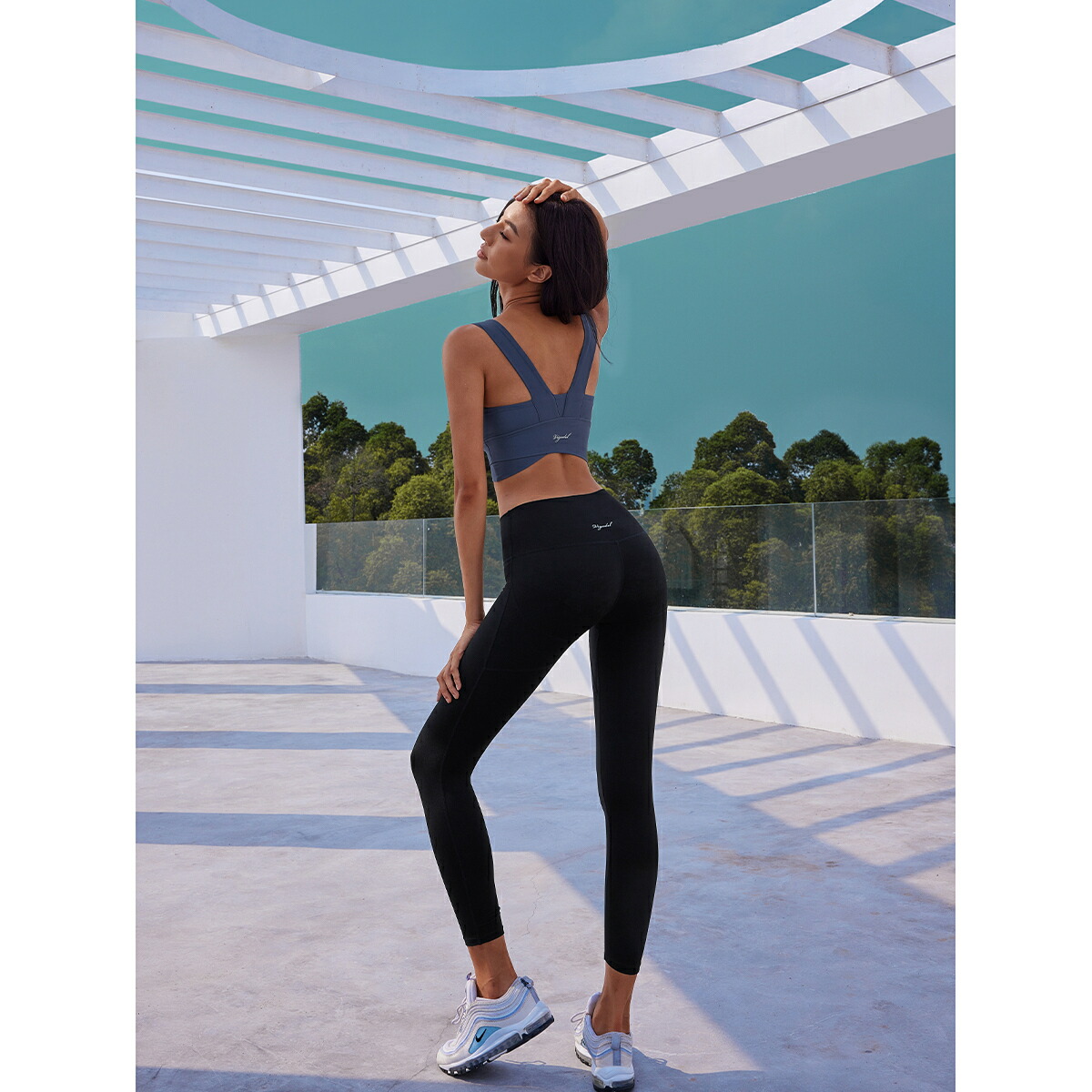 市場 Vigodel ヨガ ウェア ジム 10分丈 レギンス ヨガレギンス 着圧 トレーニングウェア ハイウエスト トレーニングパンツ ヨガパンツ レディース