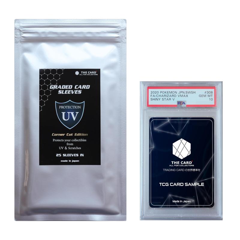THE CARD ALL FOR COLLECTORSTCG対応UVカットスリーブコーナーカットエディションUVカット率90%以上