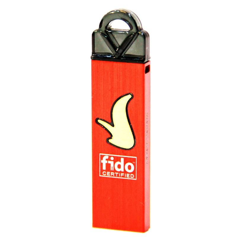 VinC FIDO2 Touch1 FIDOセキュリティキー FIDO2/U2F/多要素認証/二要素認証/USB Type-A (Red)