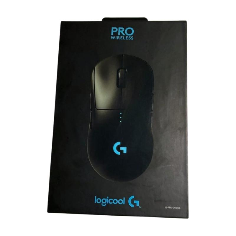 Logicool G Pro Wireless ゲーミングマウス HERO16Kセンサー LIGHTSPEED ワイヤレス LIGHTSYNC RGB 80g 軽量 左右対称 FPSゲーム G-PPD-002WL ブラック