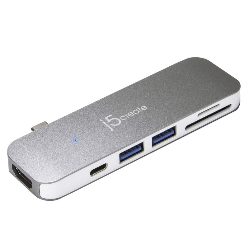 USB C こしき 7インチ1 PD60W申し受ける相応う HDMI 4K最終生産物 USB3.0×2 5Gbps SD/microSD歌留多読み手 USB-C資料遷らす DisplayPort Alt Mode相応う Windows 11/Chrome os/MacB