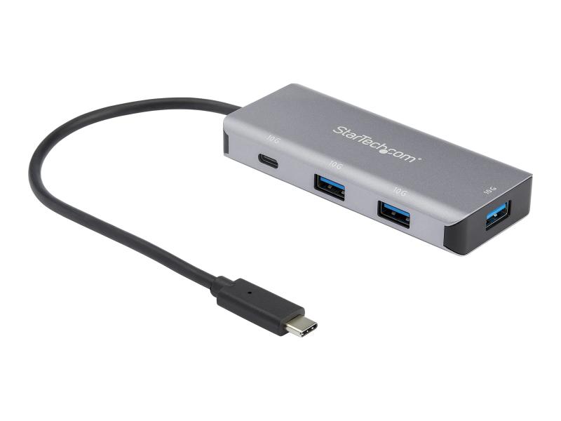 StarTech.com USBこしき/USB 3.1/USBーC ー 3xA+1xC/二階建てバス力強さ/2