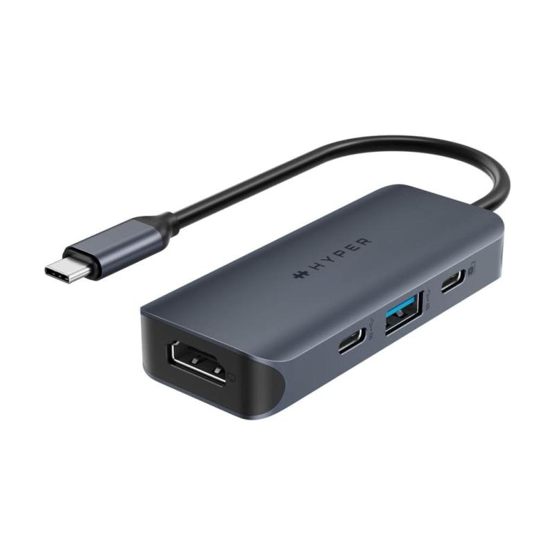 HyperDrive Next 4界面USB-Cこしき [ 過ぎ来し方の2倍の遷らすす早さ 100W PD3.0 手っとり早い申し受ける 4K60サイクル HDMI USB3.2 USB-A M1/2/3積み上げるMacBook Pro Air Windows Chromebook 相応う