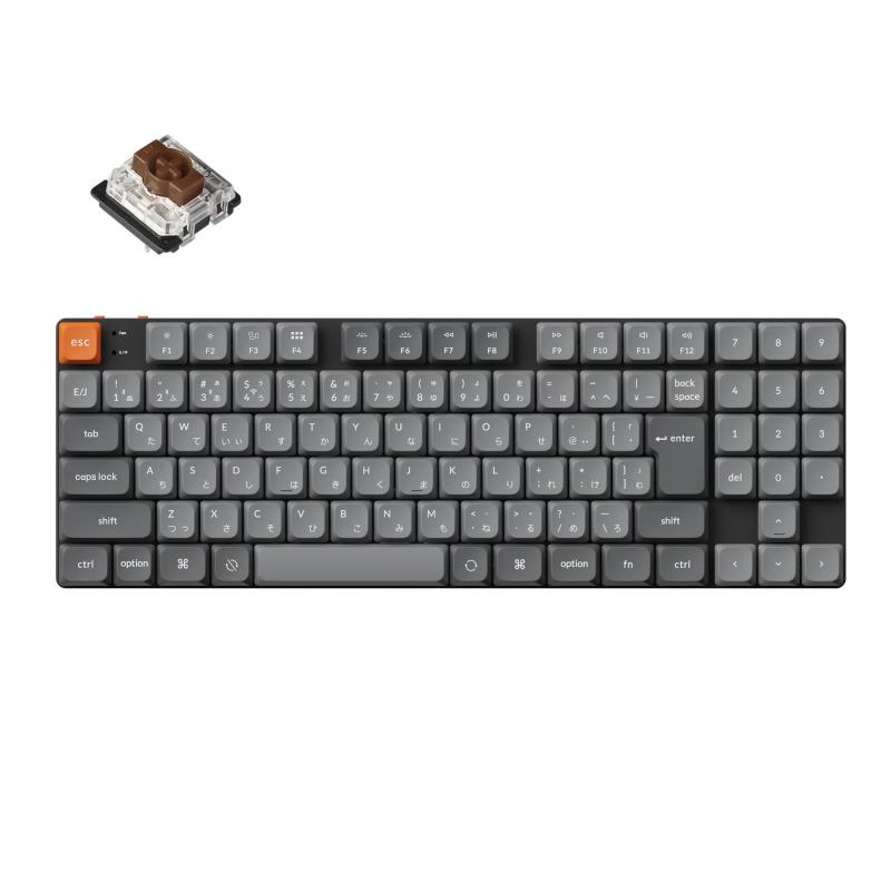Keychron K13 Max QMK相応うワイヤレス・カスタムメカニカルキーボード 2.4GH/Bluetooth/有線相応う 80%携帯電話パッド付 JISレイアウト ダブル打つことPBT手がかり旗がしら 熱っぽいつけ替える相応う