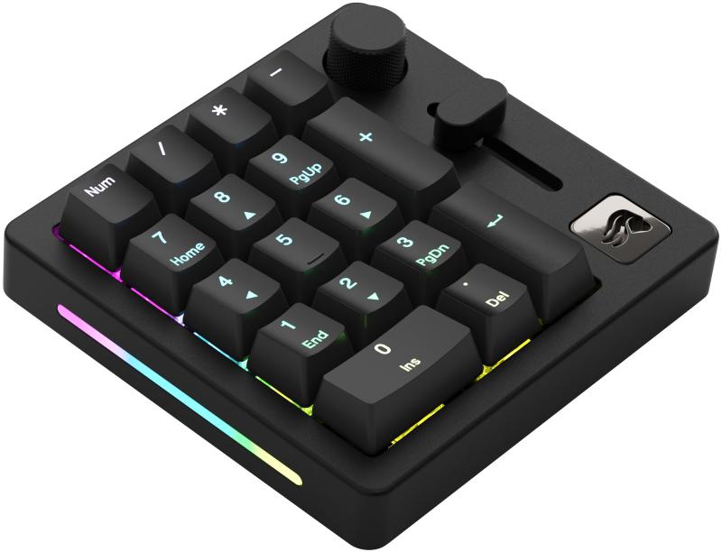 GMMK Numpad Prebuilt - White Ice ワイヤレスメカニカルテンキー 白いこと