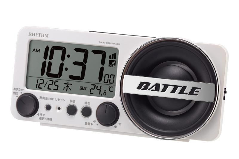 音楽的リズム(RHYTHM) 目ざまし時計時辰儀 大音の大きさ フィットウェーブバトル230