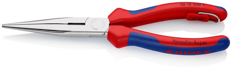 クニペックス KNIPEX 先長ラジオ受信機プライヤー 落っこちる押しとどめる(BK) 2615-200TBK
