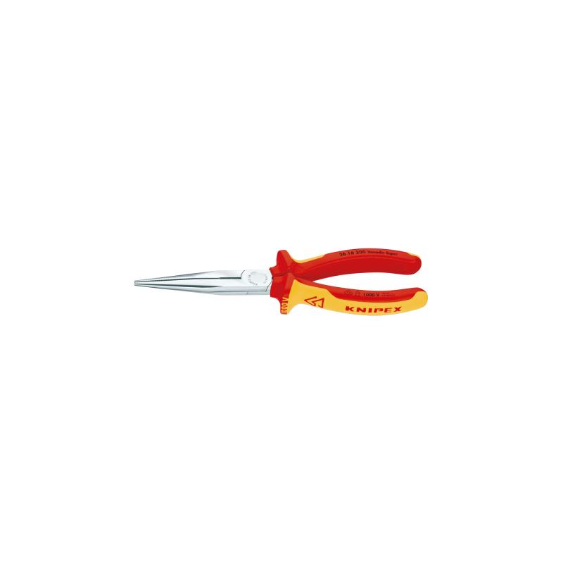 クニペックス KNIPEX 絶縁先長ラジオペンチ 1000V (SB) 2616-200｜ビガーショップ