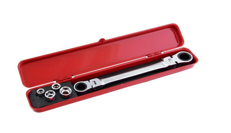 Pro-Auto ダブルフレックスロックギアレンチ13×17mm&ゴースルーソケットセット DFL-1GS