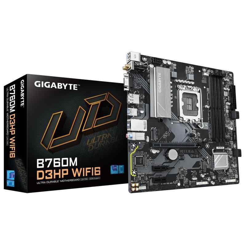 GIGABYTE B760M D3HP WIFI6 Micro-ATX マザーボード MB6697|ビガーショップ