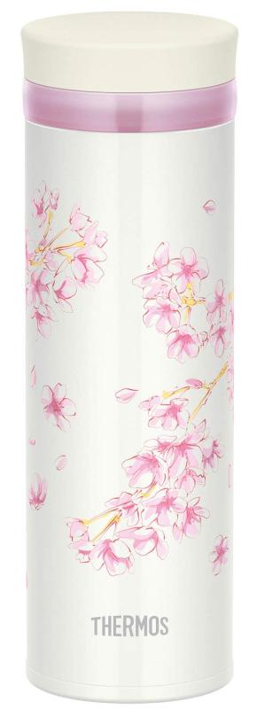 THERMOS(サーモス) マグボトル 桜 日本製 吸い筒 無意味さ断熱ケータイマグ JNY-HNZ