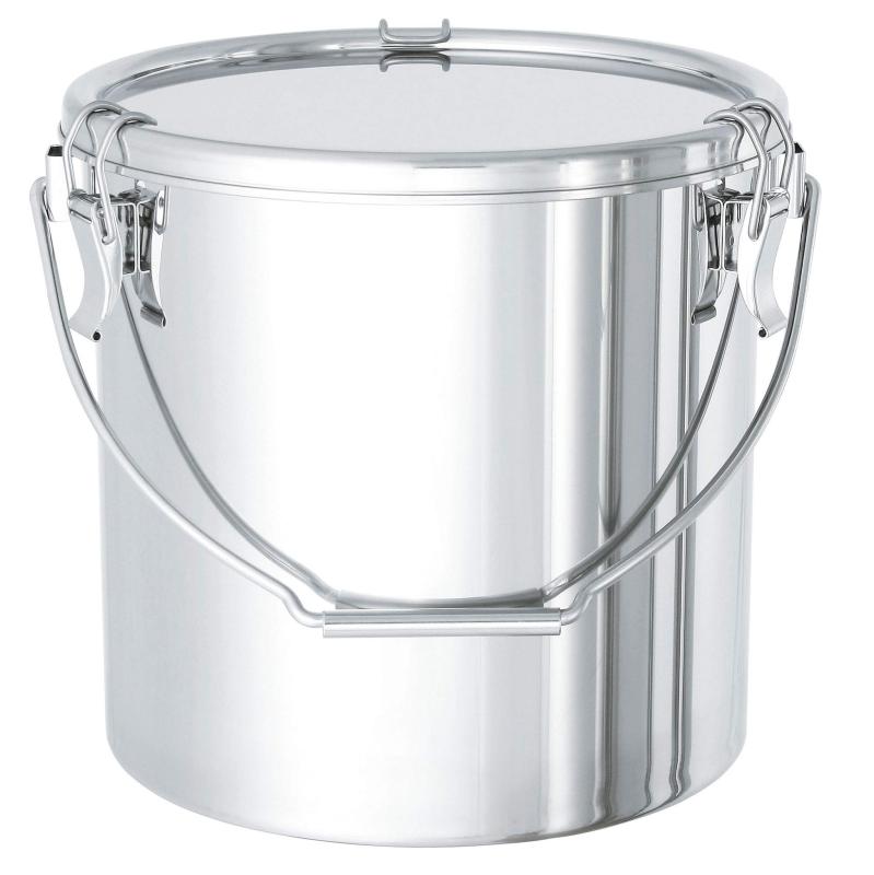 日東金属工業 18-8 密閉容器(キャッチクリップ)吊付 CTB 24cm