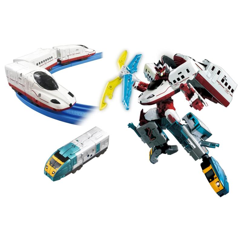 タカラトミー 『 プラレール 新幹線変形ロボ シンカリオンZ シンカリオンZ N700S かもめ & ザイライナー 883ックニチリン セット 』 電車 列車 おもちゃ 3歳以上 玩具安全基準合格 STマー