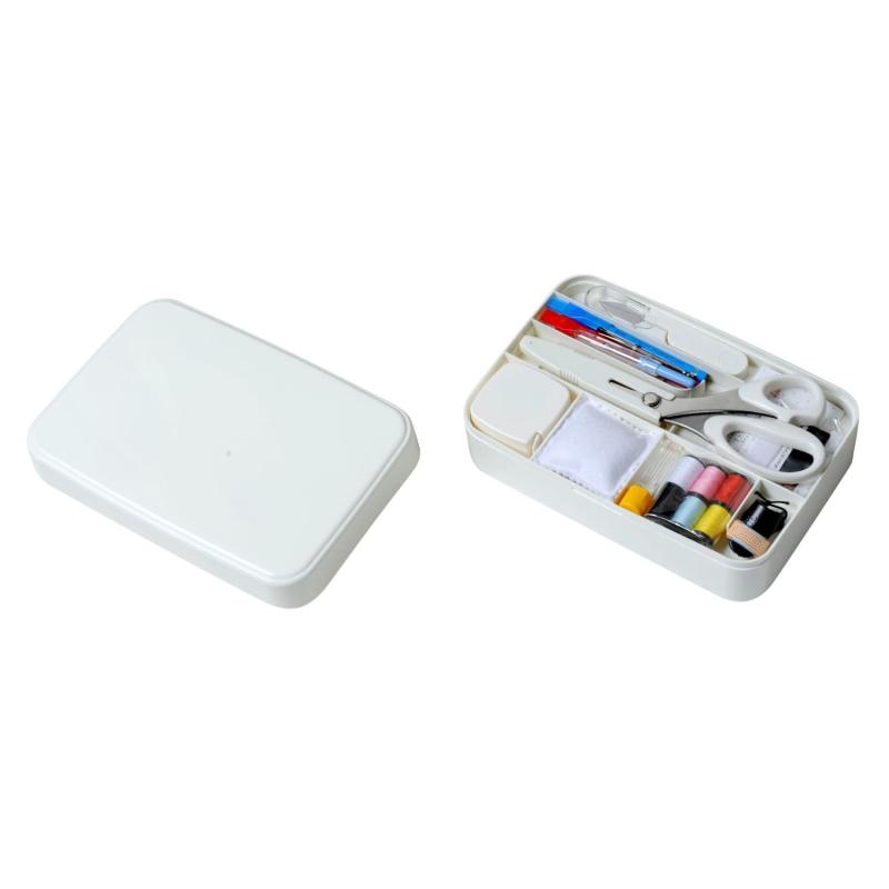 ミササ ソーイングセット うす型タイプ 無地 ホワイト No.1467