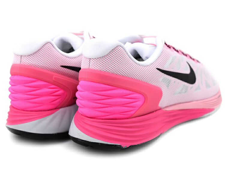 楽天市場 Wmns Nike Lunarglide 6 White Black Pink Pow Spc Pink ウィメンズ ナイキ ルナグライド 6 ヴィレコ 楽天市場店