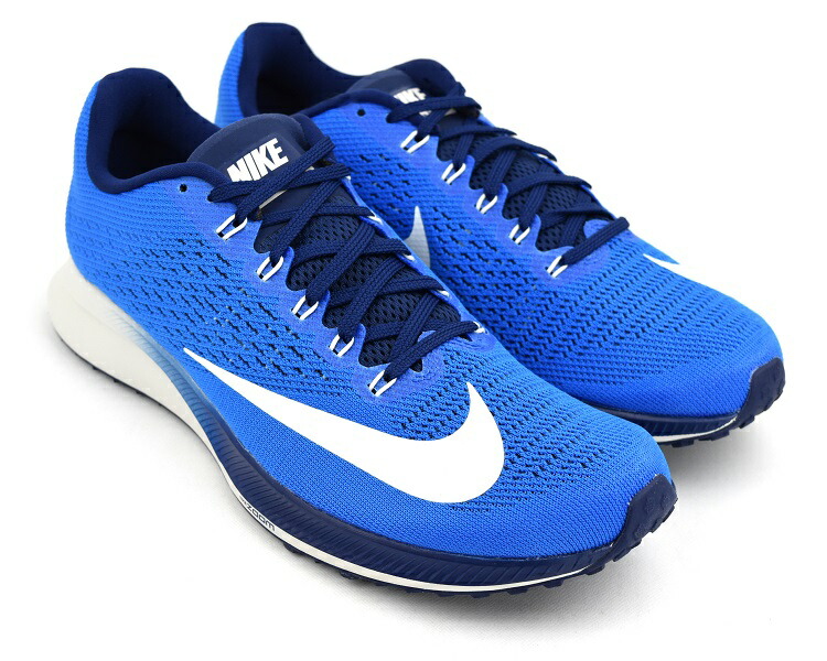 楽天市場 Nike Air Zoom Elite 10 Cobalt Blaze Sail Blue Void ナイキ エア ズーム エリート 10 ヴィレコ 楽天市場店