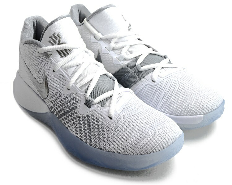 nike kyrie flytrap white silver