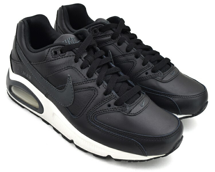 nike air max command leather black