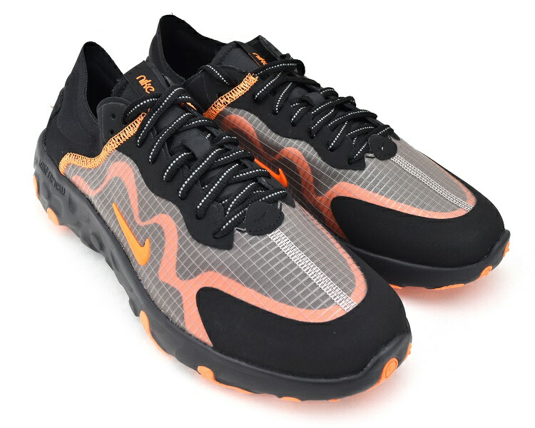 nike renew lucent 2 black and orange