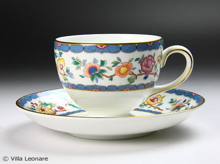 驚きの破格値，限定SALE ウェッジウッド ベルフルール 水色花柄 コーヒーカップ＆ソーサー #250216-1~3 ヴィンテージ 食器 陶器 Wedgwood Belle Fleur ティーカップ