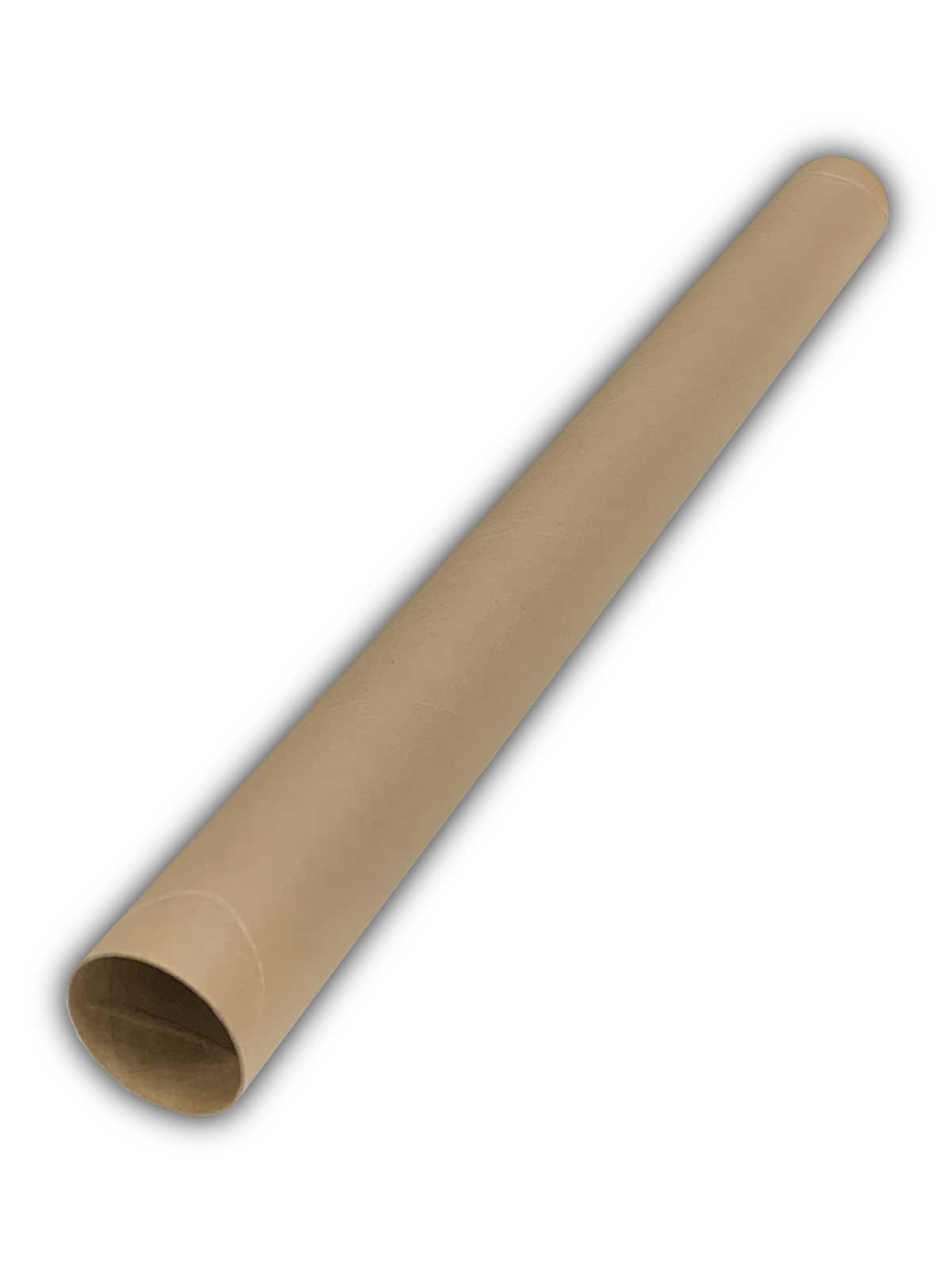 紙管 内径51mm 長さ740mm 紙厚1.0mm 1本～20本 B1用 ポスター カレンダー 発送用 折り筋付 紙筒 筒 丸筒 VillageBox (V0075)