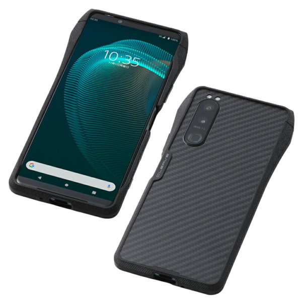 CLEAVE G10 Bumper for Xperia 5 III 引っ敷き黒いこと エクスペリア SONY ソニー  DCB-XP5M3CLGBK / Deff ディーフ 【貨物輸送無料】
