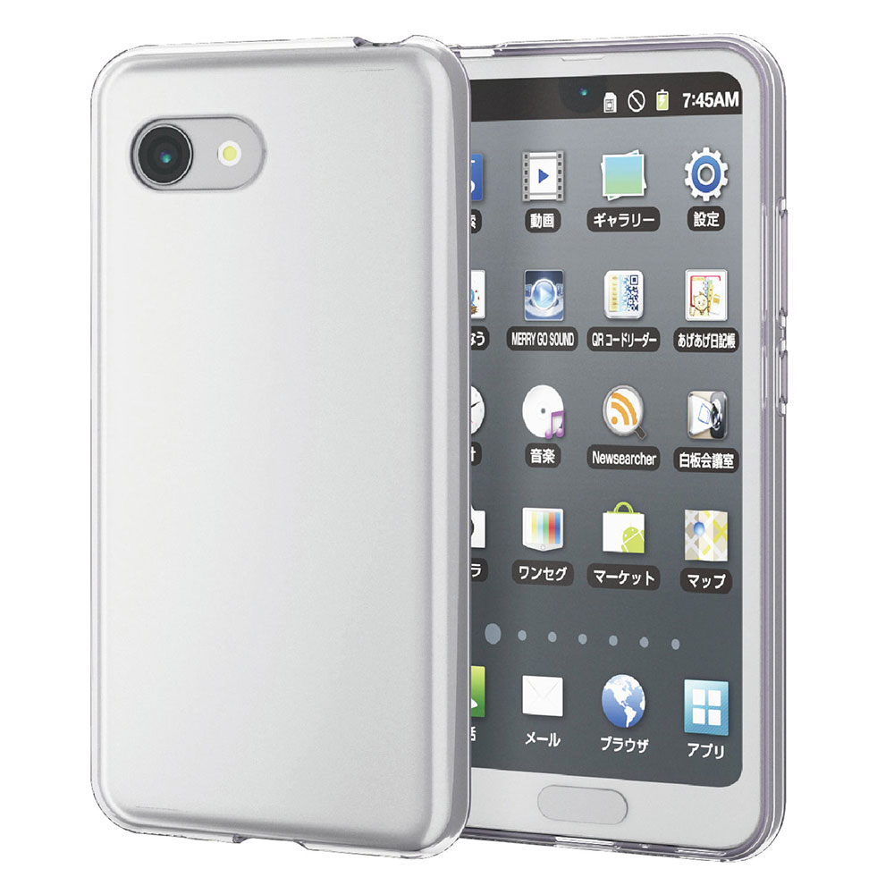 【楽天市場】AQUOS R2 compact ケース 衝撃に強いTPU素材 クリア アクオス シャープ SHARP スマホケース カバー ...