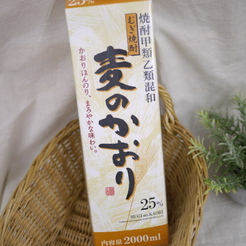 楽天市場 麦焼酎 麦のかおり 25度 パック 00ml 合同酒精 ｍｏａｉ