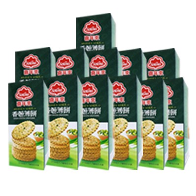 12箱 さくさく香ばしい 葱 クッキー 青ネギクラッカー 喜年来 香葱薄餅1箱 30枚入り 台湾土産 台湾 お土産 台湾おみやげ 台湾物産館 台湾祭り 台湾 お菓子 台湾フェスタ 宅配便送料無料 おうちで台湾 Kanal9tv Com
