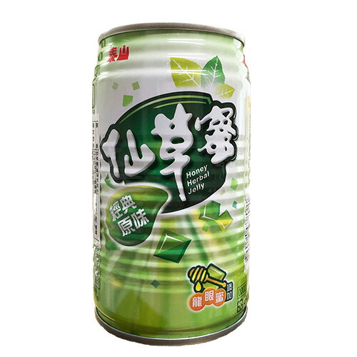 仙草蜜　24缶セット 仙草ゼリードリンク 台湾産 泰山仙草　台湾産 台湾　食品　台湾物産　館　台湾お土産　台湾 台湾祭　台湾 小 集