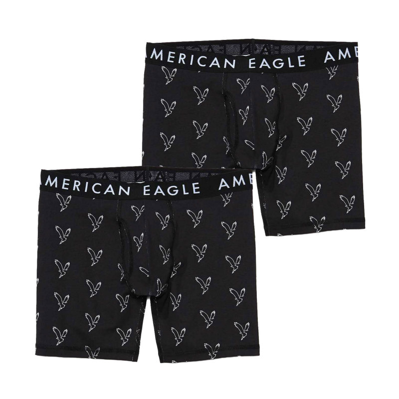 【新品】AMERICAN EAGLE OUTFITTERS トランクス 5枚 M NWT AMERICAN EAGLE 5-Pack Boxer Briefs 6