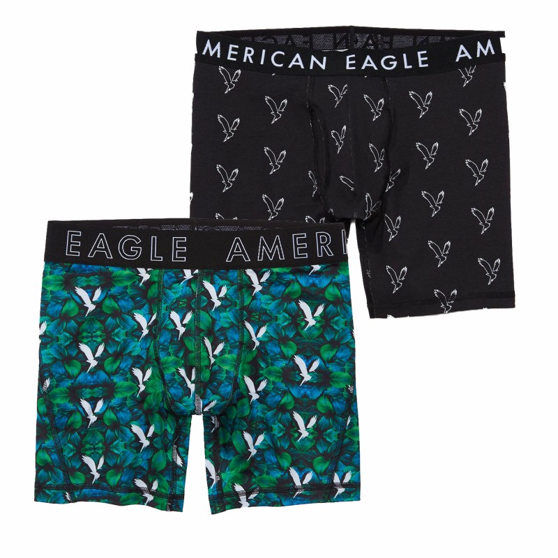 【楽天市場】アメリカンイーグル AMERICAN EAGLE メンズ Men's ボクサーパンツ 下着 2枚セット AEO Eagle 6