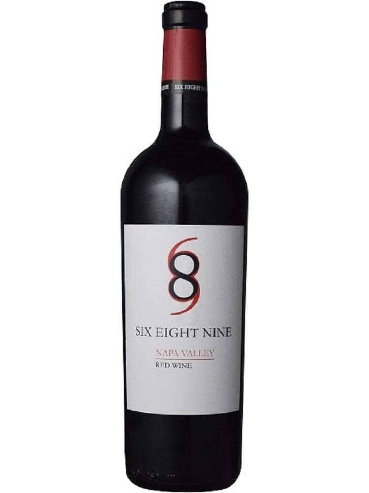 シックス・エイト・ナイン ナパ・ヴァレー レッド 12本セット(Six Eight Nine Red Wine)【アメリカ/カリフォルニア産・赤ワイン・辛口/フルボディ・750ml】