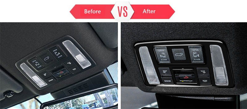 KUTOOK新型ヴォクシー90系ノア90系ZWR90WZWR95WMZRA90WMZRA95Wパーツルームランプカバールームランプガーニッシュ