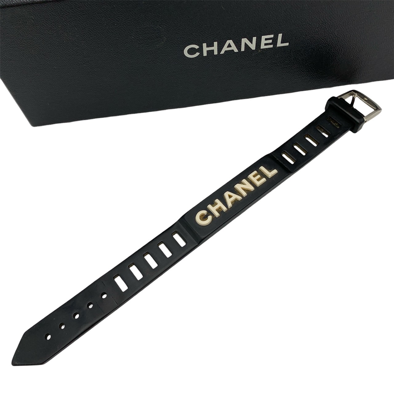 CHANEL シャネル ラバーブレスレット ホワイト 楽天市場】【ジュエリー】CHANEL シャネル ラバー ブレスレット