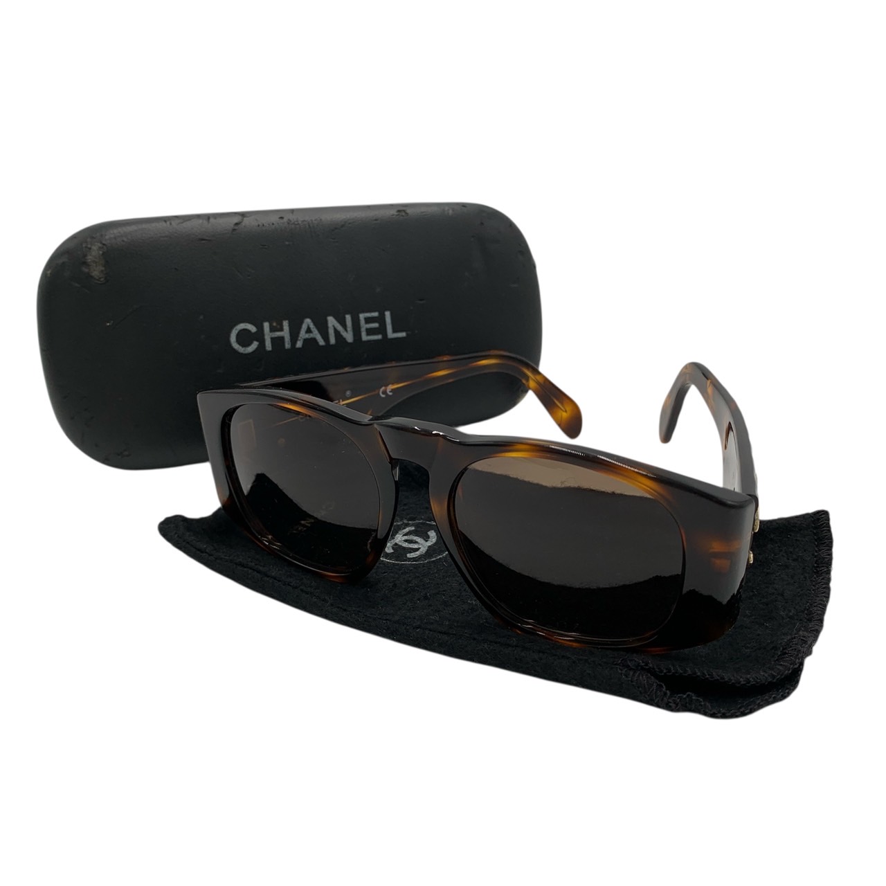 CHANEL シャネル サングラス 眼鏡 グリーングラデーション ヴィンテージ org.jpg